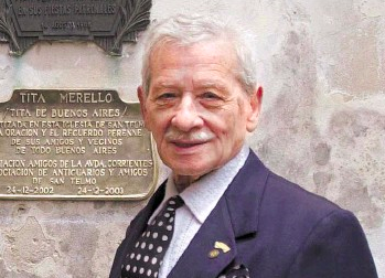 Ben Molar, the Honorary Citizen of Buenos Aires. Credit: discogs