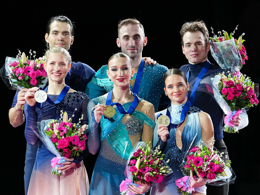 2026 European Championships pairs. Credit to Golden Skate