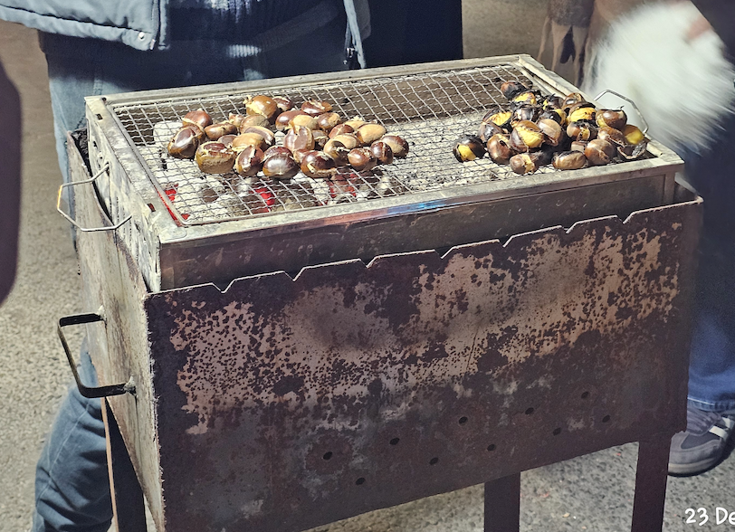 Roasted chestnuts for 10 gel. Credit to MaiN