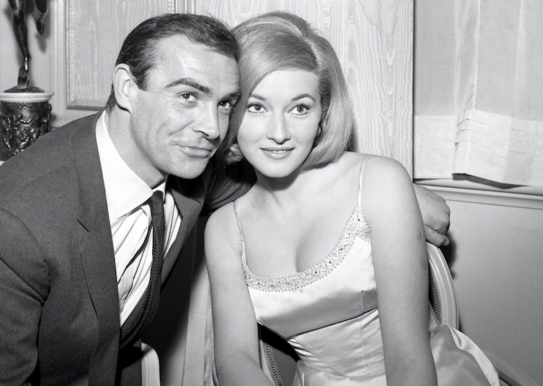 Sean Connery and Daniela Bianchi pictured in London. Credit to The Irish Examiner/PA Archive