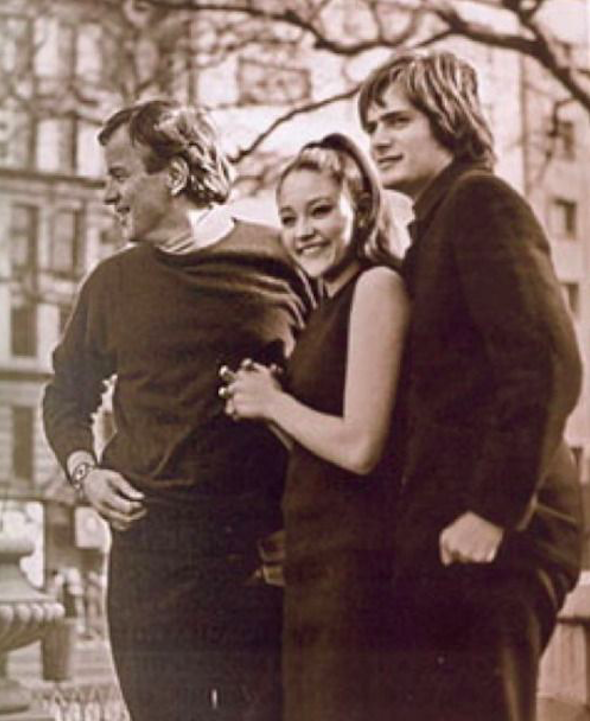 Franco Zeffirelli, Olivia Hussey, and Leonard Whiting in 1968. Credit: Pinterest